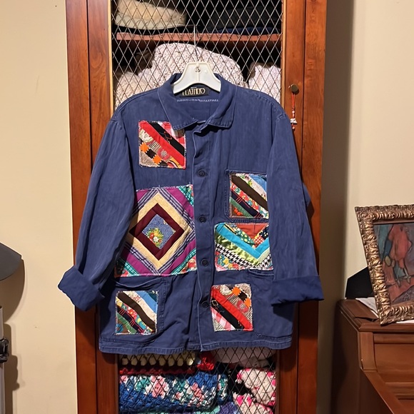 Handmade feathers jacket - Picture 1 of 3